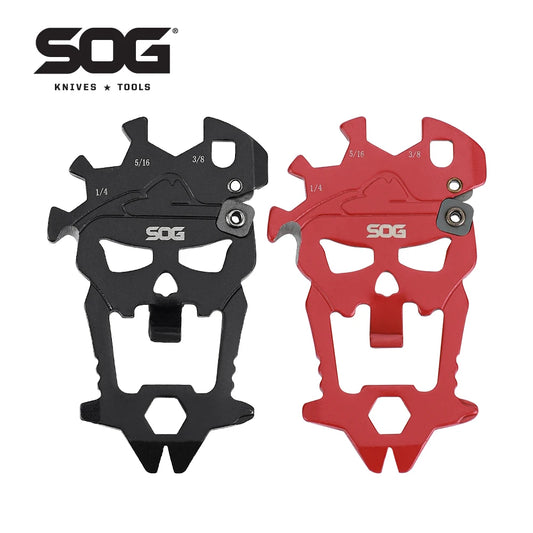SOG Macv Pocket Multi Tool Stainless Steel Keychain Gadget