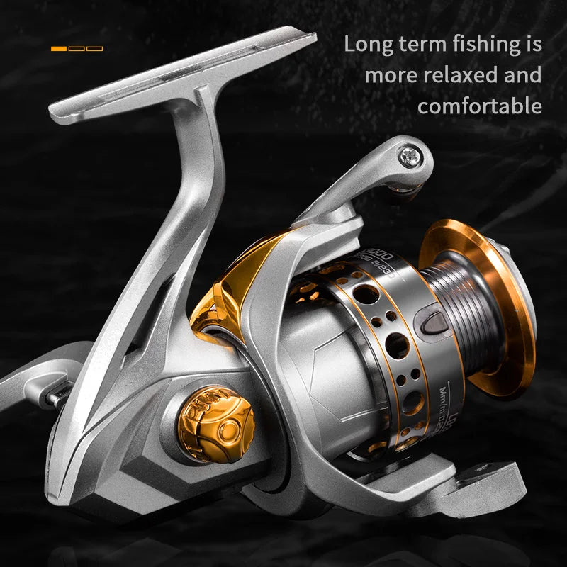 Rooblinos Lightweight Ambidextrous Spinning Fishing Reel For Trout Bass