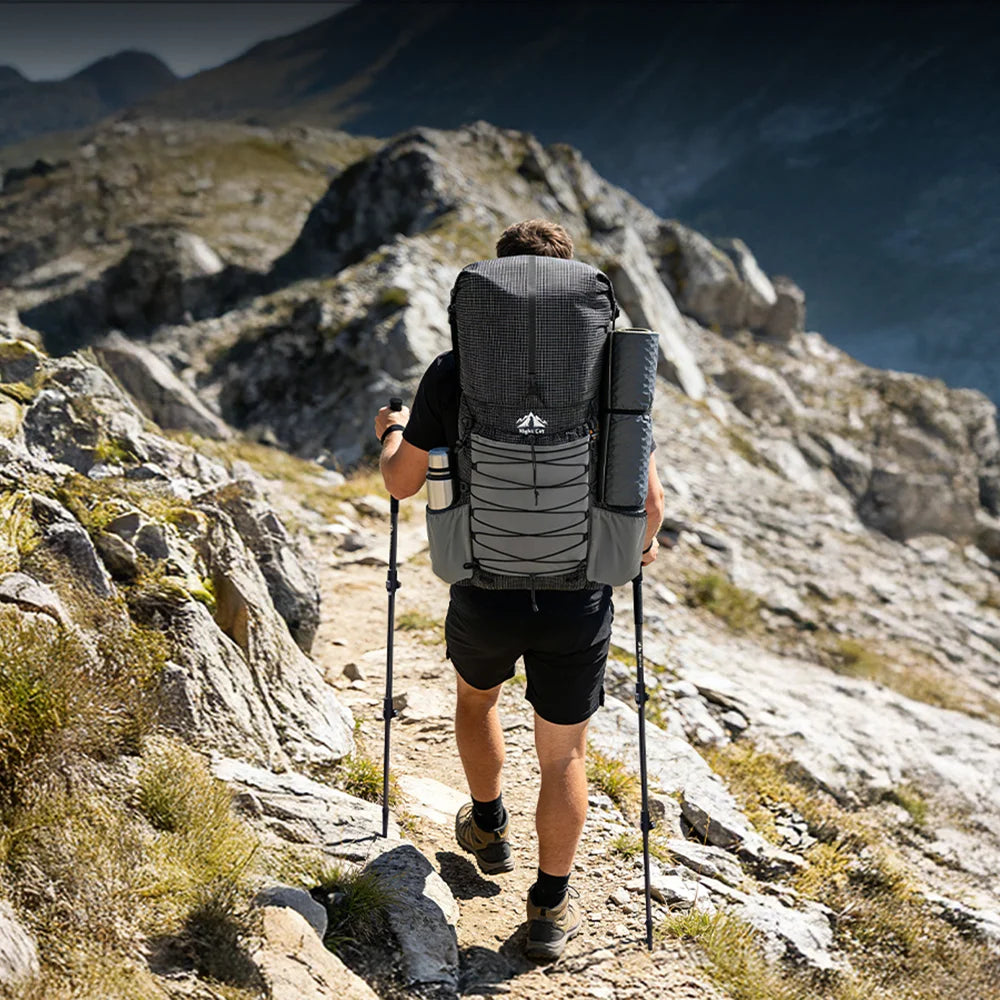 Night Cat Collapsible Trekking Pole For Hiking And Climbing