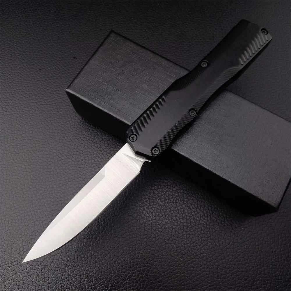 DIY D2 Steel Outdoor Knife With T6 Aluminum Handle
