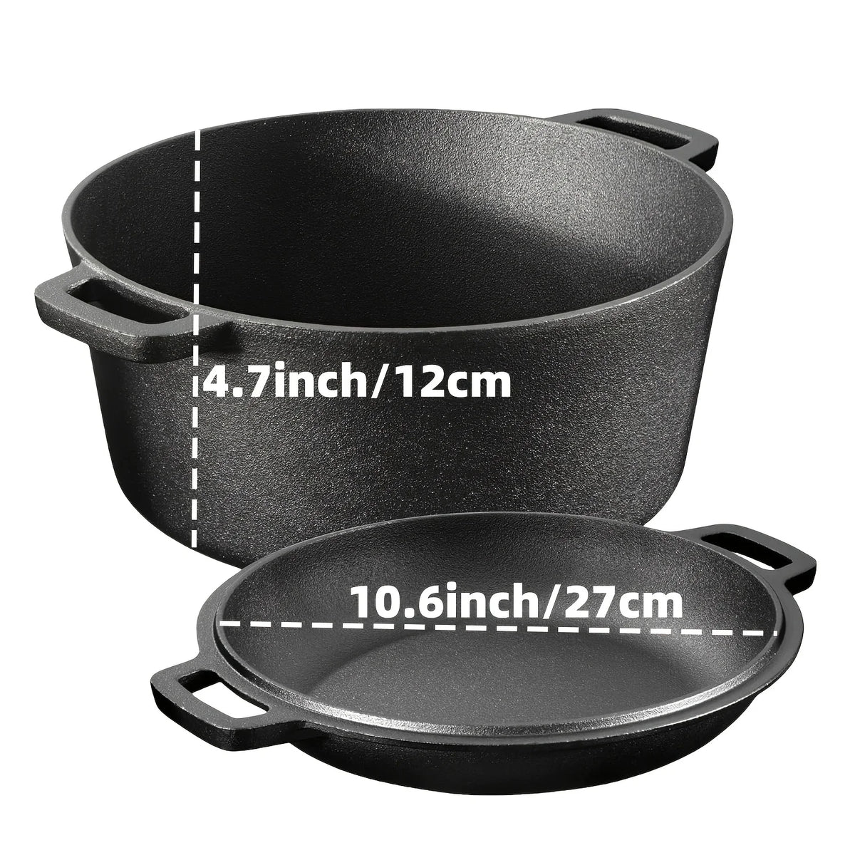 Heavy Duty Stainless Steel Frying Pans For Stove And Oven