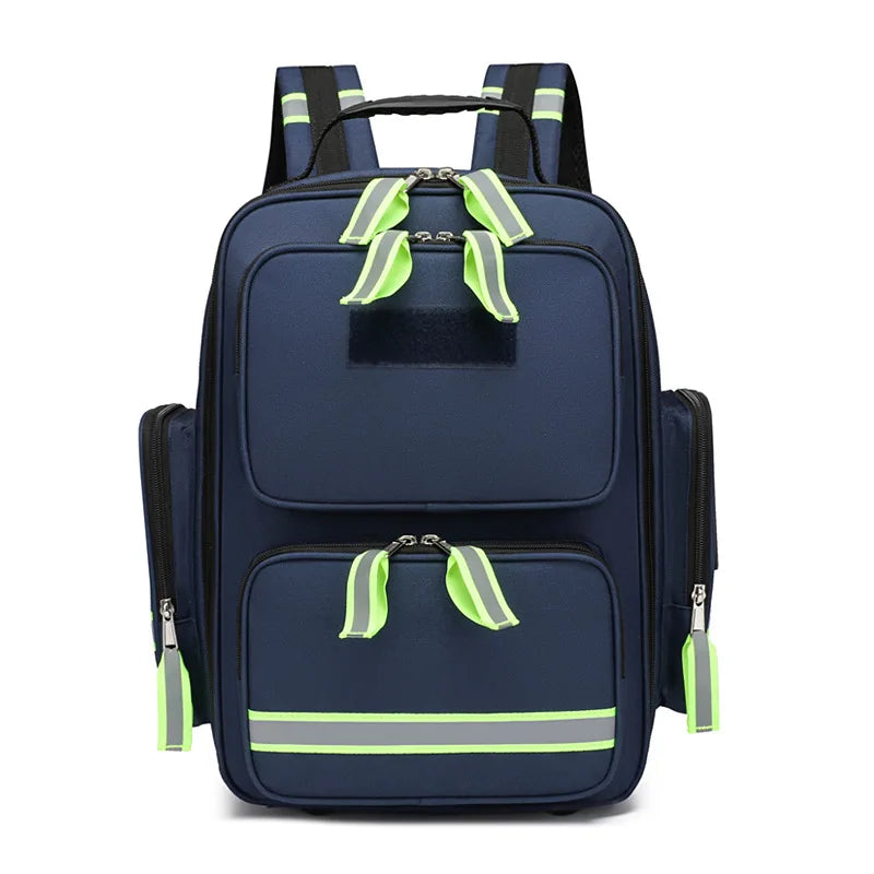 Outdoor Medical First Aid Backpack For Camping Survival And Rescue