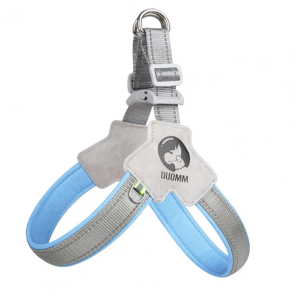 Dog Chest Strap Reflective Breathable Comfortable Puppy Harness Safe Anti-escape Adjustable Dogs Traction Leash Pet Supply