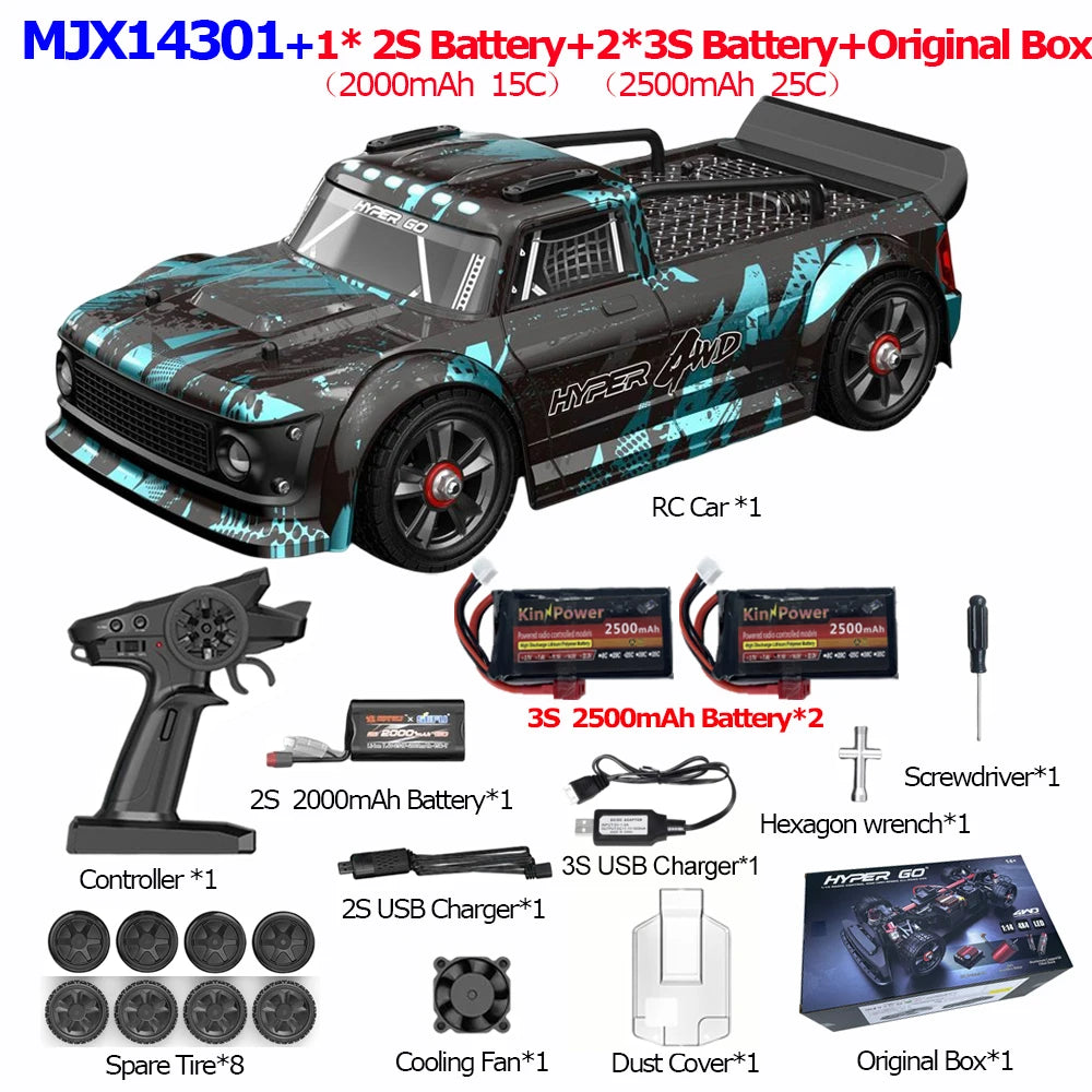 Jyscend Brushless 4WD Offroad Remote Control High Speed Electric Racer