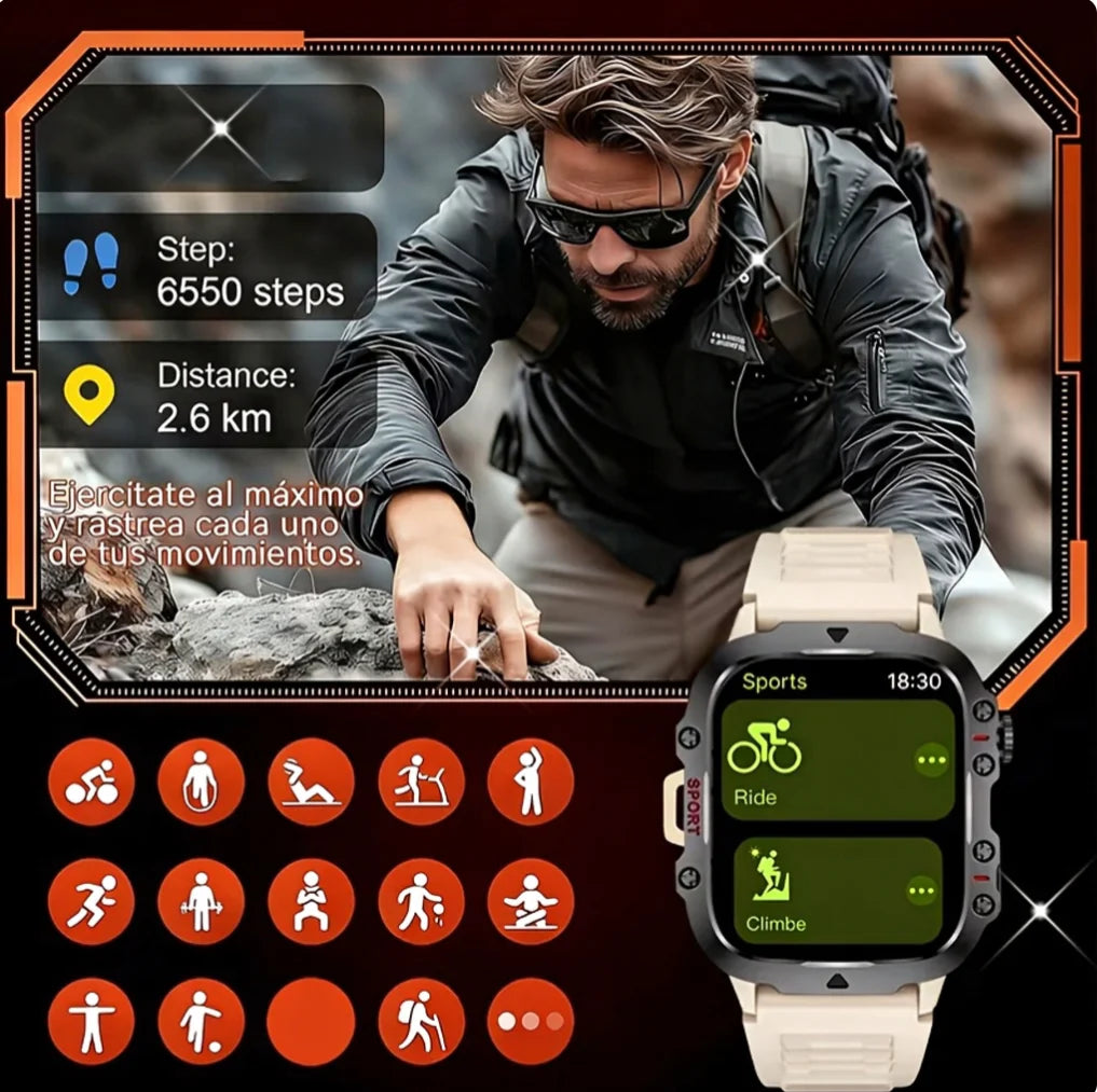 ERUN Smart Watch Featuring Bluetooth Calling And Sport Features