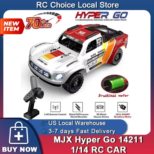 MJX Hyper Go 1/14 Brushless 4WD Electric Racing Car