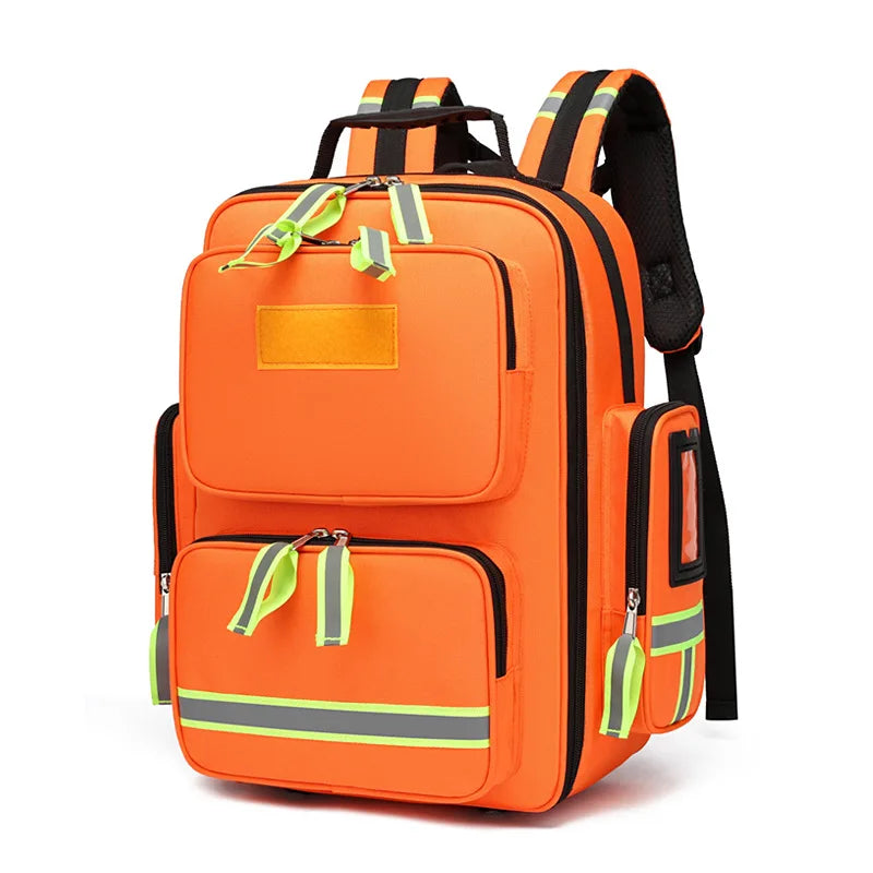 Outdoor Medical First Aid Backpack For Camping Survival And Rescue