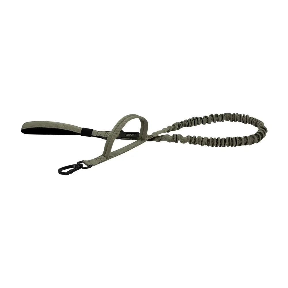 Petavel Adjustable Double Handle Nylon Dog Leash Quick Release Clip