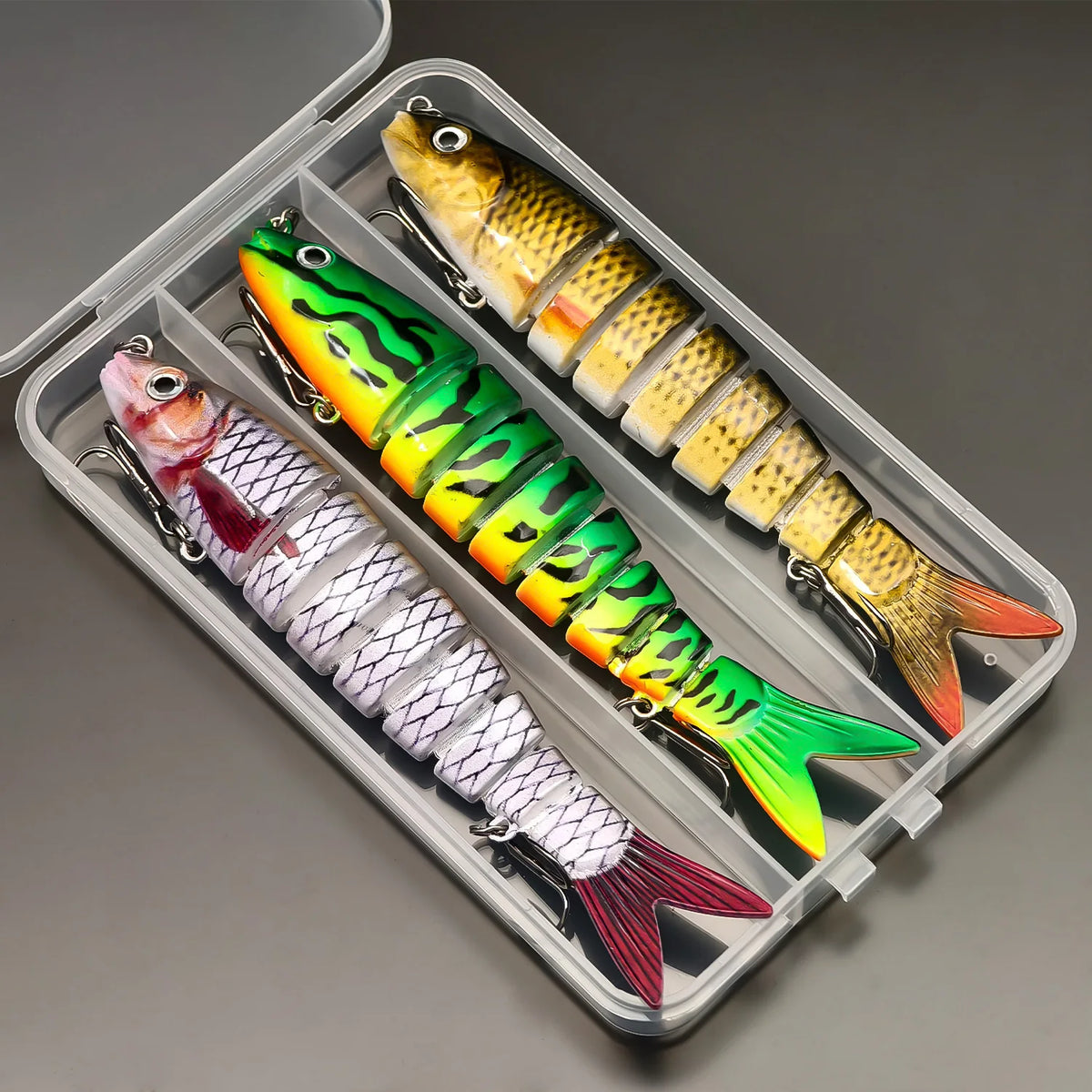 Anfs Jointed Swimbait Lure Slow Sinking Hard Bait Freshwater