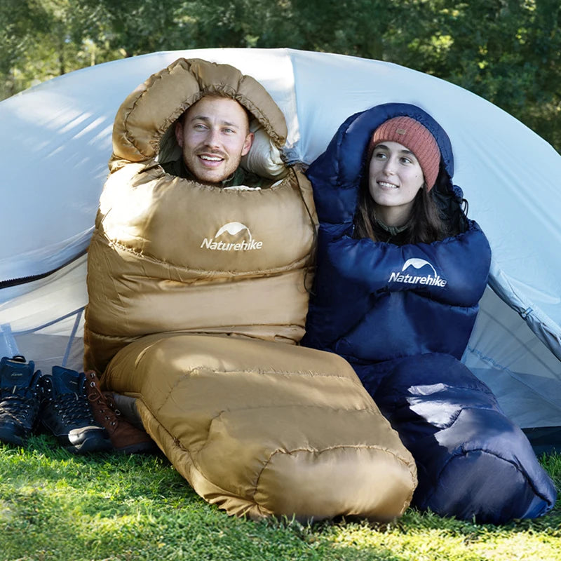 Naturehike Winter Camping Mummy Sleeping Bag For Adults