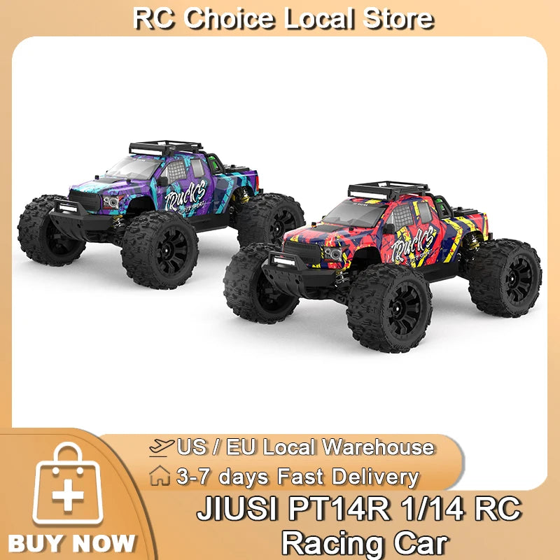 JIUSI Four Wheel Drive Brushless Motor Remote Control Racing Car