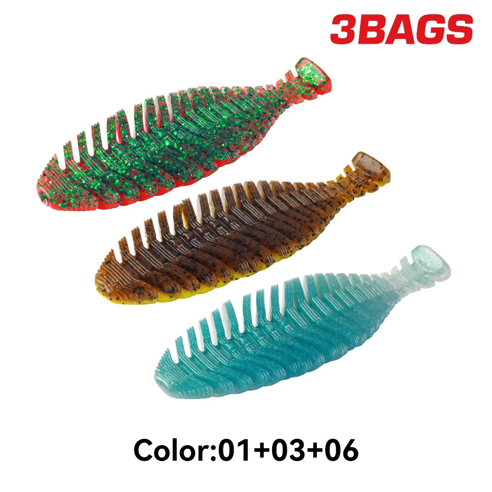 Kingdom Soft Shad Swimbait Lure For Pike And Bass Fishing