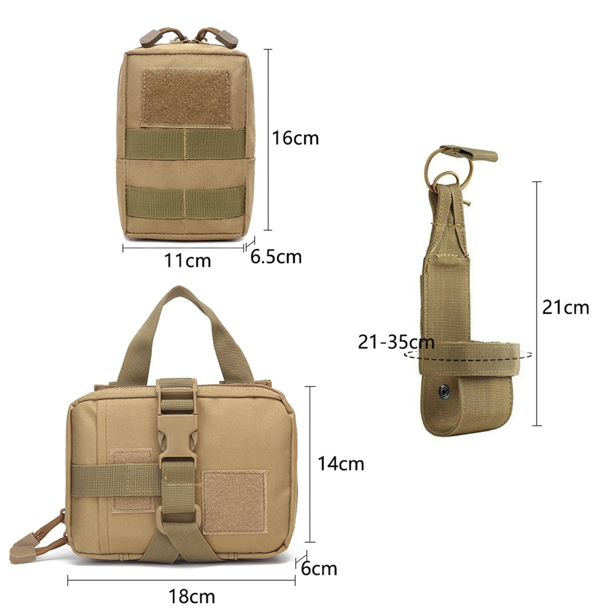 Petavel Tactical Dog Harness Molle Pouches For Active German Shepherds