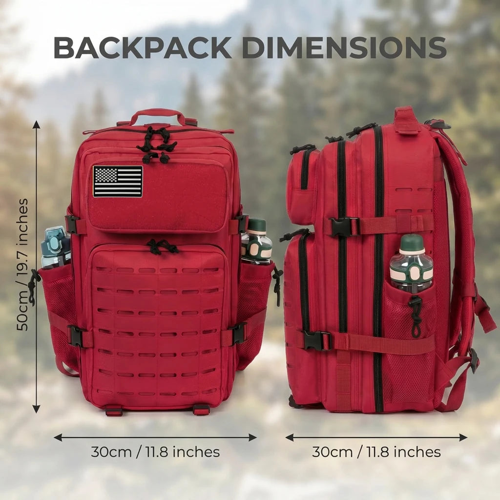 ReFire Gear Tactical Molle Backpack For Camping And Hiking Adventures