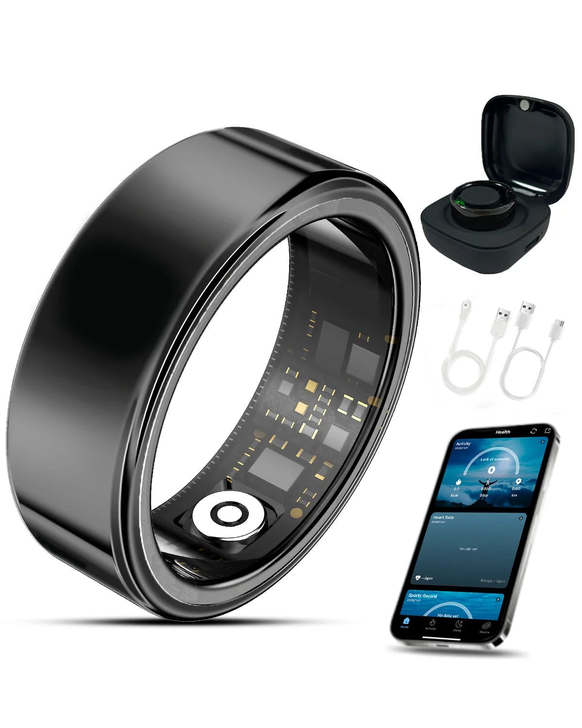Casatelier Smart Ring For Heart Rate And Sleep Tracking