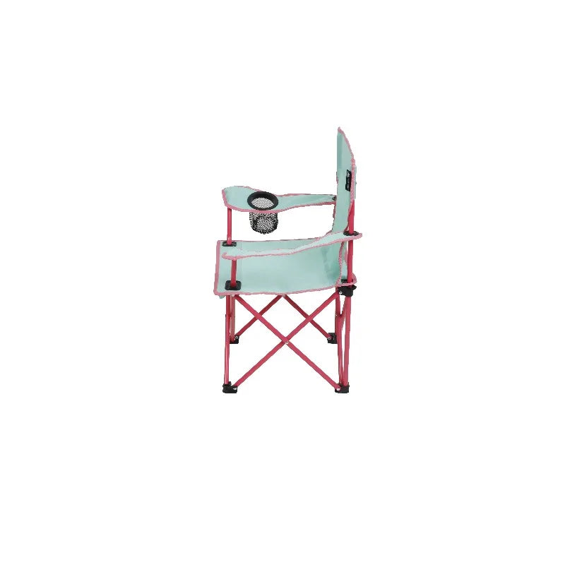 Portable Lightweight Folding Camp Chair With Cupholder