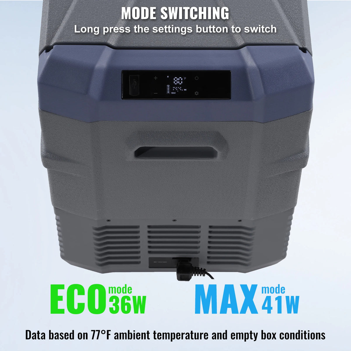 SucceBuy Dual Zone Car Refrigerator Compressor Cooler